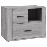 Bedside Cabinet Grey Sonoma 60x36x45 cm Engineered Wood 816742