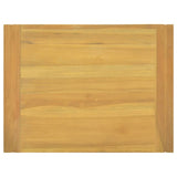 Wall-mounted Bathroom Cabinet 60x45x35 cm Solid Wood Teak 338234