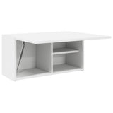 Bathroom Wall Cabinet White 60x25x30 cm Engineered Wood 860058