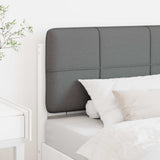 Upholstered Headboard with Headboard White and Light Grey 90 cm 880147