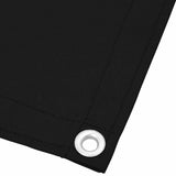 Balcony Screen Black 90x1000 cm 100% Polyester Oxford 4000370