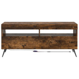 LED TV Cabinet Smoked Oak Engineered Wood 897650