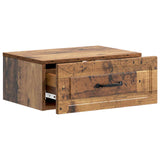 Wall-Mounted Bedside Cabinet 2 pcs Old Wood 49 x 34.5 x 20 cm 899312