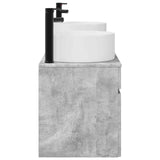 Bathroom Cabinet Set 3 pcs Concrete Grey 49 x 44.5 x 65.5 cm 3405780
