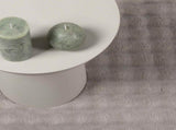 Area Rugs Round SIROLO Sand 120 CM Polyester 42022762