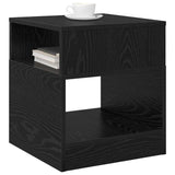 End Table 2 pcs Black Oak 40.5 x 40 x 45 cm Engineered Wood 890915