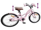 Kids Bike 18 Inches for 5-7 Years Old Light Pink 42009665