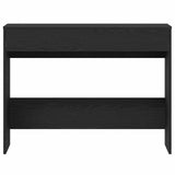 Desk Black Oak 101x50x76.5 cm Engineered Wood 862080