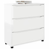 Storage Cabinet High Gloss White 80 x 31 x 81 cm 888851
