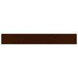 147028 Luxury Basin with Faucet Hole Matt Dark Brown 60x46 cm Ceramic