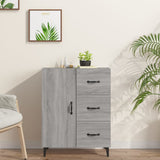 Sideboard Grey Sonoma 69,5x34x90 cm Engineered Wood 817355