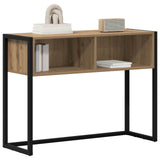 End Table Artisian Oak 100 x 36 x 75 cm Engineered Wood 886695