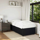 Bed Frame without Mattress Black 80x200 cm Velvet 3284972