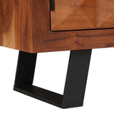 TV Cabinet Honey brown 112 x 30 x 48 cm Solid acacia wood 4104019