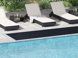 Floor Mat Black 1 x 5 m Rubber 42046723