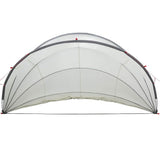 Pool Dome Folding Manual Grey and Orange 472 x 460 x 229 cm 42001118