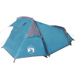 Camping Tent Tunnel 2-Person Blue Waterproof 94613