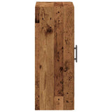 Wall Mounted Cabinet Old Wood 69.5x34x90 cm 857294