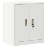 Storage Cabinet 2 pcs White 60 x 40 x 160 cm Steel Lockable 3438752