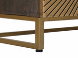 Handmade Bedside Cabinet Coffee Brown 40 x 30 x 50 cm 42020069
