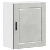 Kitchen Wall Cabinet Porto Concrete Grey Engineered Wood 854045