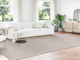 Area Rugs Rectangular GALATI Beige 280 x 200 cm Polyester 42022809
