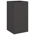 ZNTS Planter Black 42x38x75 cm Steel 841577