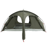 Trekking Tent with Rainfly Water-Resistant 2-Person Army Green 42042217