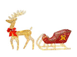 74*20*120cm 30.00V 3.60W Golden Deer Sled Iron Frame Cotton Thread Green Onion Powder Courtyard 30513640