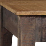 244968 Coffee Table Solid Wood Vintage 118x60x40 cm