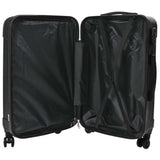 Suitcase with Lock 3 pcs Black 50 x 31 x 78 cm ABS Plastic 42006229