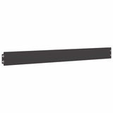 Lawn Edgings 50 pcs Black 10x103 cm Cold-rolled Steel 860136