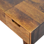 Chestnut Foldable Mirror Table IN3316