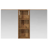 Bathroom Cabinet Set 3 pcs 80 x 10.5 x 50 cm Engineered wood 3403654