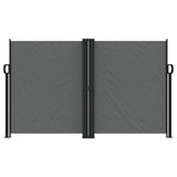 Retractable Side Awning Anthracite 140x600 cm 4004613