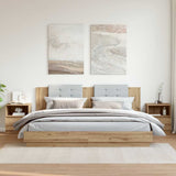 Bedside Cabinets 2 pcs Artisan Oak 40x40x50 cm Engineered Wood 856501