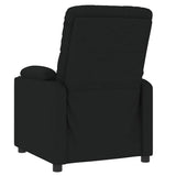 Recliner Chair Black Fabric 352413