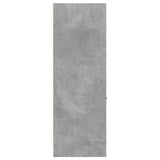 Apothecary Cabinet Concrete Grey 40x41x118 cm Engineered Wood 855199