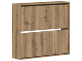 Wall-Mounted Shoe Cabinet ARNHEM 71 x 17 x 86 cm Artisan Oak 896644