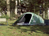 Camping Tent Tunnel 2-Person Green Waterproof 94604