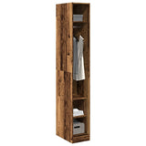 Wardrobe Old Wood 30x50x200 cm Engineered Wood 3307691
