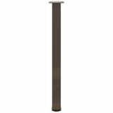 Bar Table Legs 4 pcs Natural Steel 90-92 cm Steel 4012475