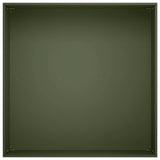 Garden Planter 2 pcs Olive Green 60 x 60 x 30 cm 8005057
