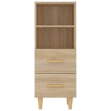 Sideboard Sonoma Oak 34.5x34x90 cm Engineered Wood 812360