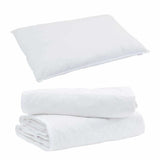2-in-1 Duvet with Pillow 2 pcs White Down Feather 3376356
