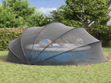 Pool Dome Folding Manual Black 500 x 500 x 236 cm 42001125