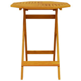 3 Piece Folding Bistro Set Solid Wood Acacia 3295252