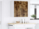 Wall Cabinet PORTO 2 pcs Smoked Oak 30 x 31 x 80 cm 885366