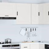 Kitchen Wall Cabinet Porto White Engineered Wood 854037