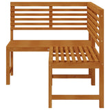 Corner Bench Brown Solid Acacia Wood 140 cm corner bench 312422